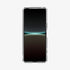 ACS03130 - Sony Xperia 10 III Case Ultra Hybrid in crystal clear showing the back